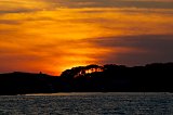 Coucher de soleil flamboyant sur Batz